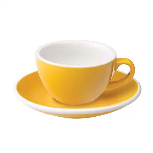 Набір LOVERAMICS EGG Flat White Cup and Saucer чашка та блюдце 150ml