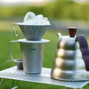 Титановий чайник для пуровера HARIO V60 Drip Kettle Buono Titanium