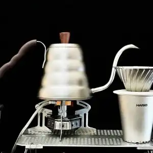 Титановый чайник для пуровера HARIO V60 Drip Kettle Buono Titanium