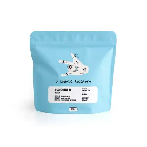 Ефіопія 8 фільтр - 3 Champs Roastery | 250г
