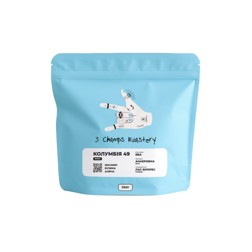 Колумбія 49 фільтр - 3 Champs Roastery | 250г